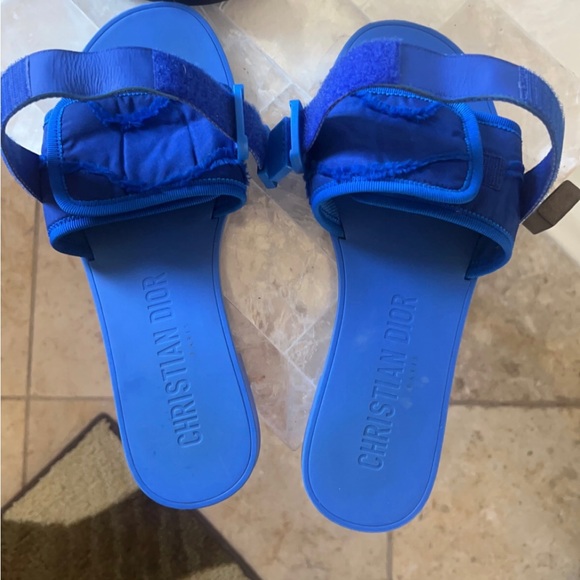 christian dior slides. worn a few times. - Picture 2 of 3